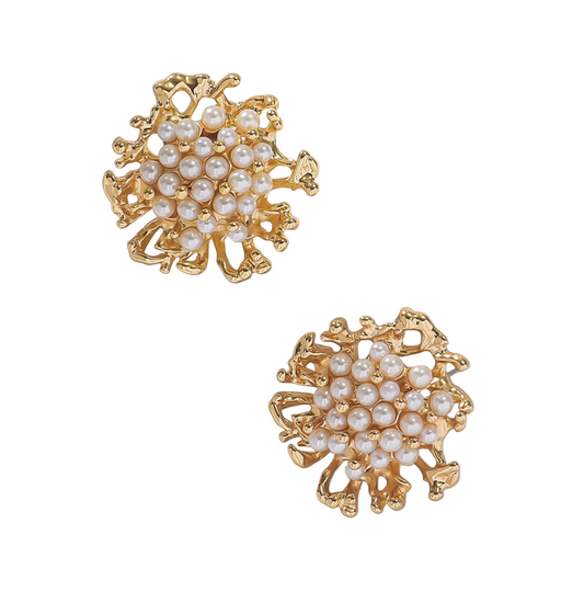 Celine Freshwater Pearl Stud Earrings