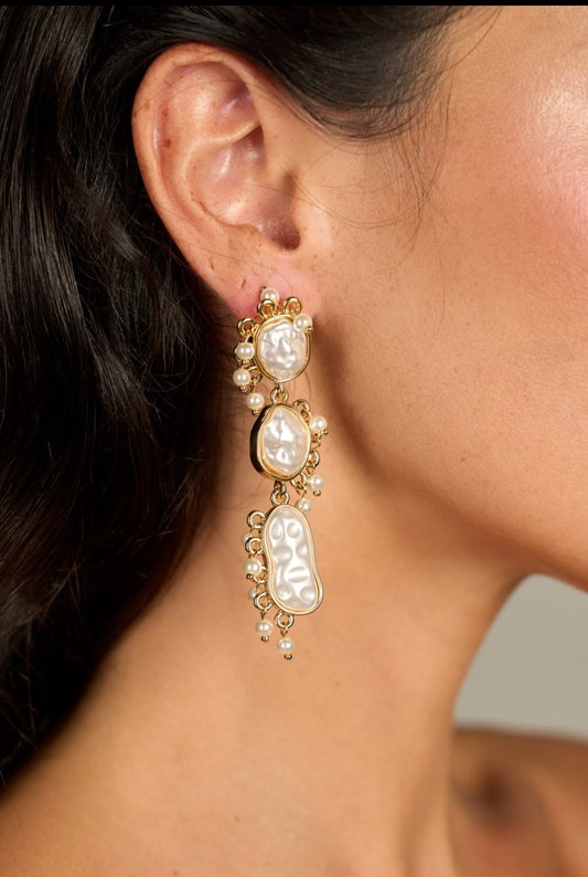 Samira Freshwater Pearl Drop Earrings
