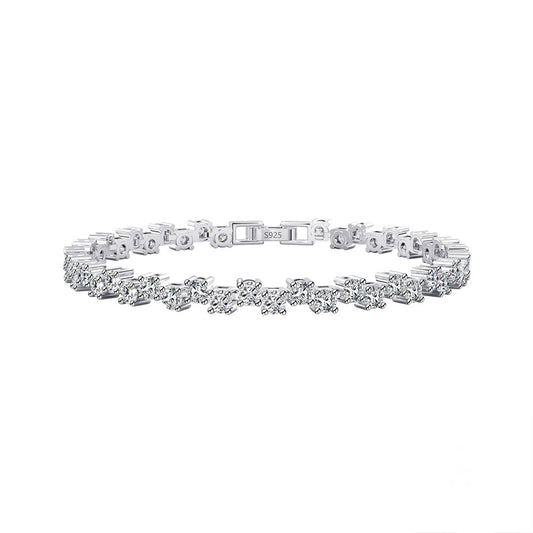 Elena Irregular Tennis Bracelet