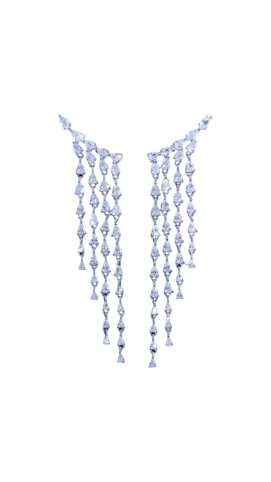 Janet Cascade Drop Earrings