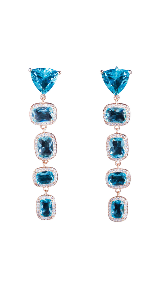 Azuli Statement Drop Earrings