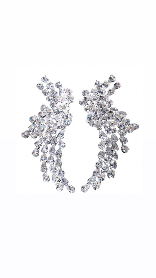 Ally Maxi Bridal Earrings