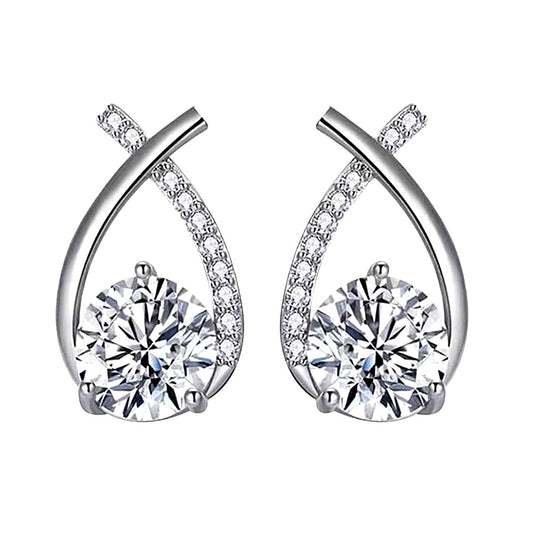 Candice Teardrop Stud Earrings