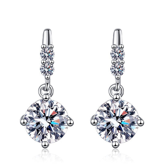 Camile Brilliant Drop Earrings