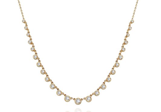 Happiness Diamond Gold Necklace