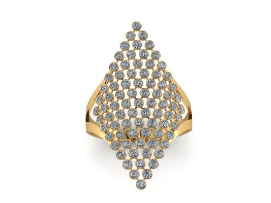 Harmony Gold & Diamond Ring